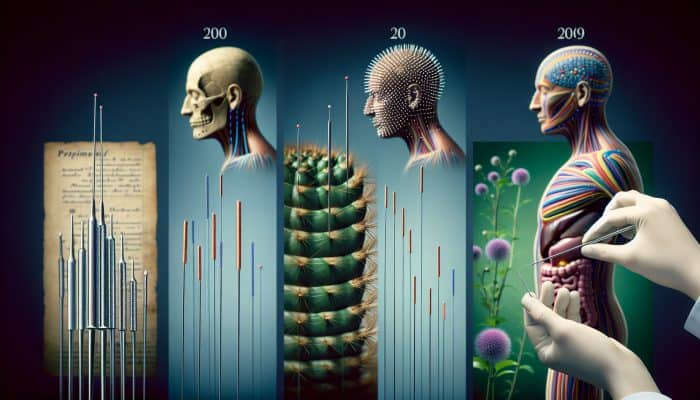 Acupuncture for Digestive Balance: Historical timeline of acupuncture in Britain, from skepticism to modern healthcare integration, focusing on digestive health.