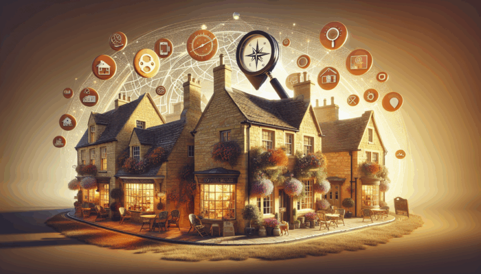 A small business in Stow-on-the-Wold implementing local SEO strategies to boost online visibility.
