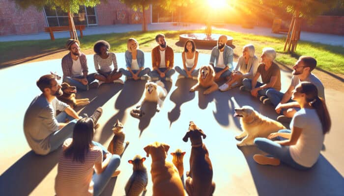 Pet Tales: Sharing Circles that Foster Connections