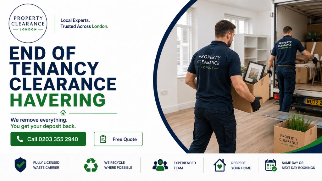 End of Tenancy Clearance Services in Havering Made Easy