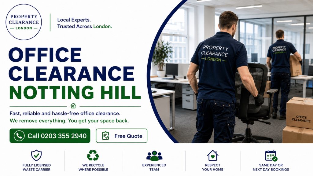 Office Clearance Services in Notting Hill: Expert Assistance