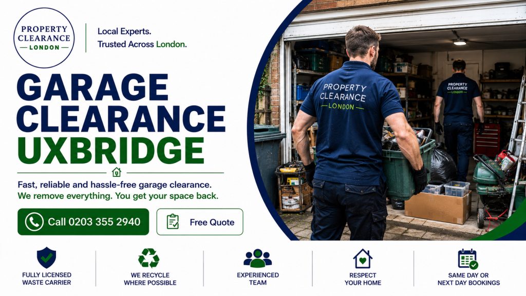 Garage Clearance Services in Uxbridge: Trustworthy Specialists