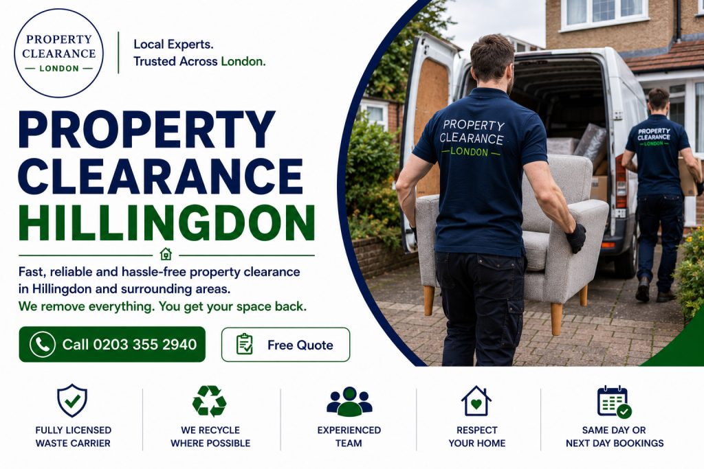 Property Clearance Services in Hillingdon You Can Trust