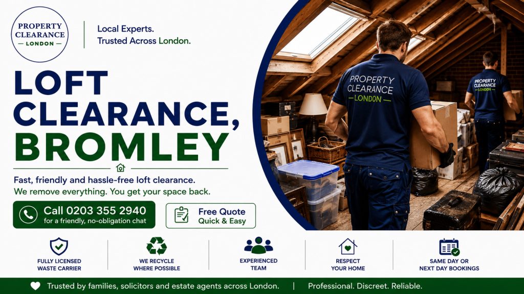 Loft Clearance Services: Top Tips for Bromley Residents