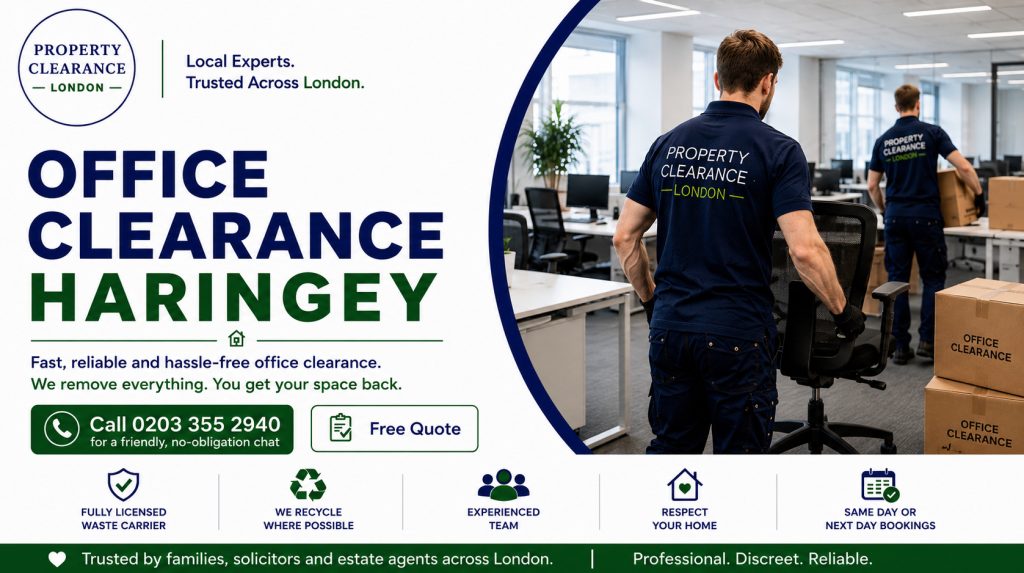 Affordable and Quick Office Clearance Services in Haringey