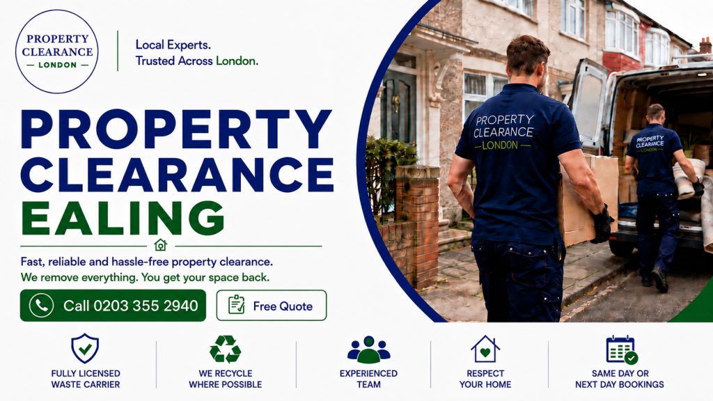 Property Clearance Services in Ealing: Your Trusted Local Partner