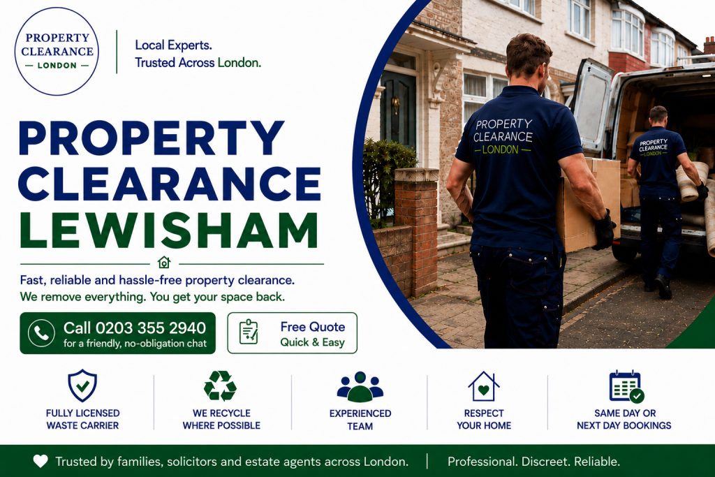 Property Clearance Services in Lewisham for Local Needs